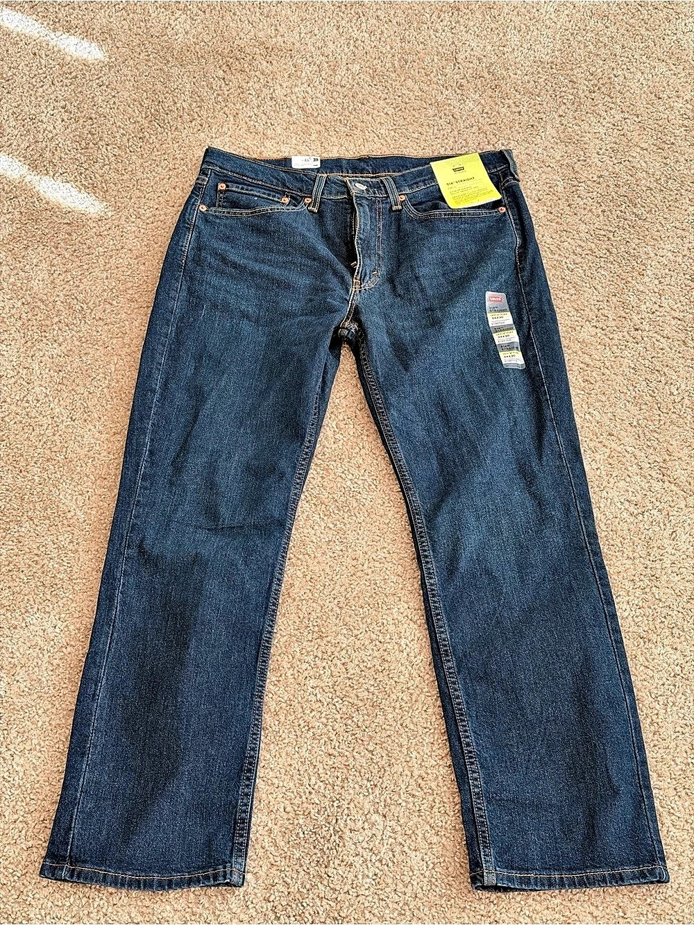 Levi's 514 Straight Fit Flex Jeans Fit Flex Men's Jeans Waist 34x30